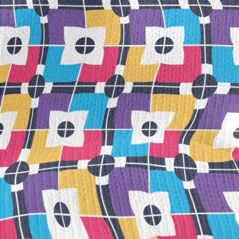 Large Square Cutting Stretch Jersey