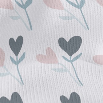 Double Love Flowers Stretch Jersey