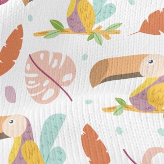 Pink Toucan Stretch Jersey