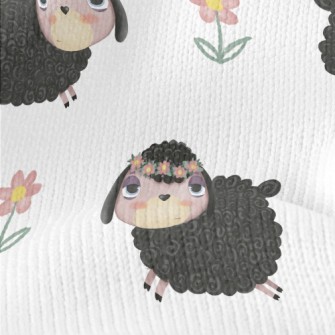 Helpless Curly Lamb Stretch Jersey