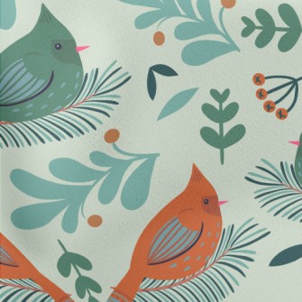 Cute Pointed Bird Lightweight Cotton Poplin