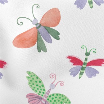 Elegant Mutated Butterfly Lightweight Cotton Poplin