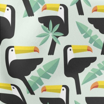 Serious Toucan Lightweight Cotton Poplin