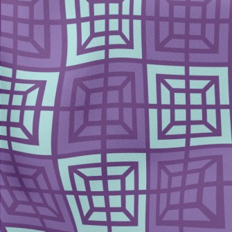 Two Color Squares Lightweight Cotton Poplin