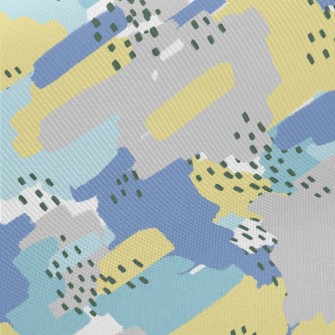 Unknown Abstract Painting Midweight Cotton Poplin