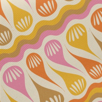 Strange Water Drop Diagram Midweight Cotton Poplin