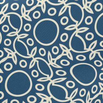 Mysterious Line Vine Midweight Cotton Poplin