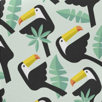 Serious Toucan Midweight Cotton Poplin