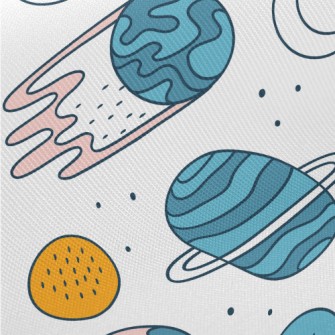 Cosmic Asteroid Midweight Cotton Poplin
