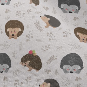 Hedgehog Looking For Food Chiffon