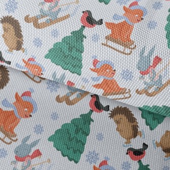 Skating Hedgehog And Skiing Ra Waterproof Oxford