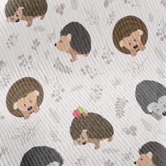 Hedgehog Looking For Food Standard Corduroy