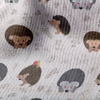 Hedgehog Looking For Food Terry