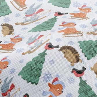 Skating Hedgehog And Skiing Ra Performance Linen