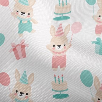 Balloon Bunny Celebrates Birth Dobby