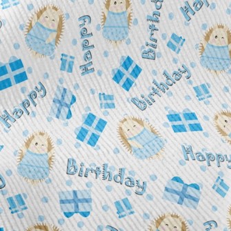 Happy Birthday Hedgehog Standard Corduroy