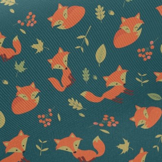 Naughty Smiling Fox Twill