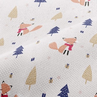 Red Scarf Fox Performance Linen