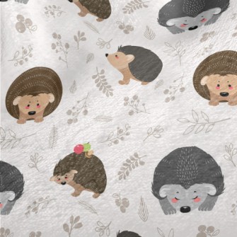 Hedgehog Looking For Food Minky