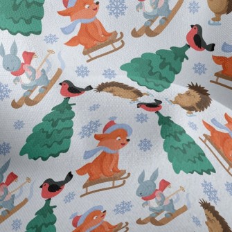 Skating Hedgehog And Skiing Ra Lightweight Performance Linen