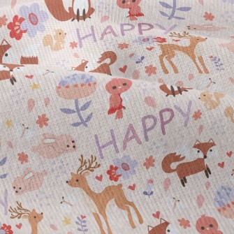 Happy Forest Animals Modern Jersey