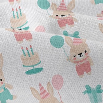 Balloon Bunny Celebrates Birth Modern Jersey