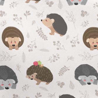 Hedgehog Looking For Food Pongee