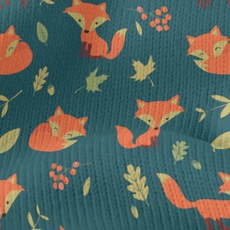 Naughty Smiling Fox Stretch Jersey