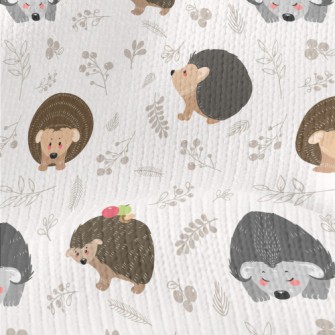 Hedgehog Looking For Food Stretch Jersey