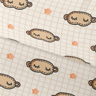 Cute Graffiti Eye Mask Waterproof Oxford