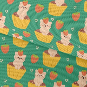 Cat Cup Cake Waterproof Oxford