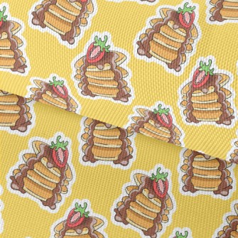Strawberry Chocolate Muffins Waterproof Oxford
