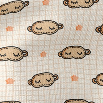 Cute Graffiti Eye Mask Waterproof Canvas