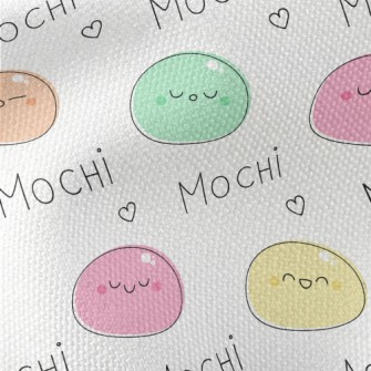 Kawaii Colorful Mochi Waterproof Canvas