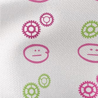 Gears And Expressions Waterproof Canvas