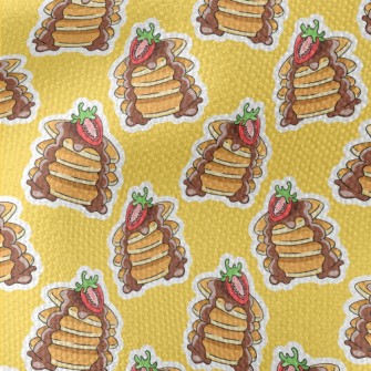 Strawberry Chocolate Muffins Waterproof Canvas