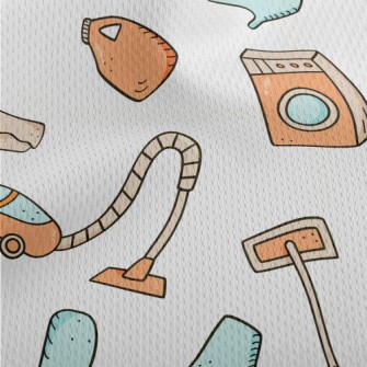 Household Cleaning Products Athletic Mesh Flat Back