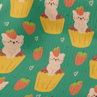 Cat Cup Cake Terry
