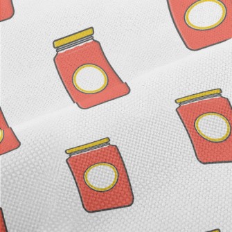 Cartoon Strawberry Jam Performance Linen