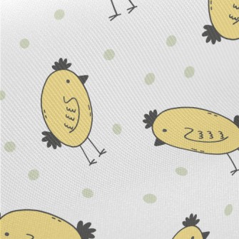 Cute Yellow Chick Twill