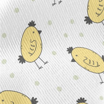 Cute Yellow Chick Standard Corduroy