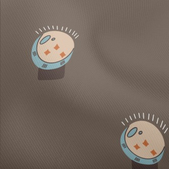 Vintage Hand-painted Crystal B Dobby