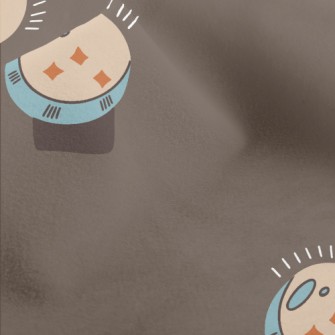 Vintage Hand-painted Crystal B Micro Fleece