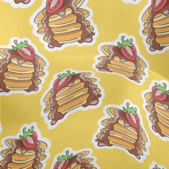 Strawberry Chocolate Muffins Lightweight Performance Linen