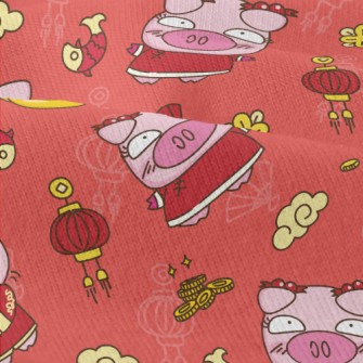 Happy New Year Piggy Modern Jersey