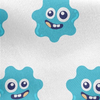Smiling Liquid Monster Jersey Backed Fleece