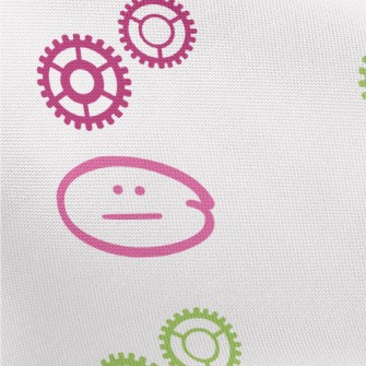 Gears And Expressions Pongee