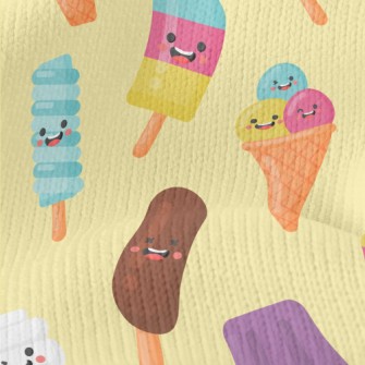 Happy Cartoon Popsicle Stretch Jersey