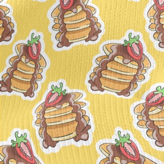 Strawberry Chocolate Muffins Stretch Jersey