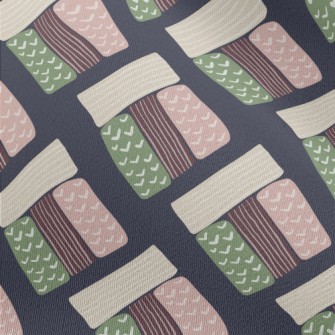 Hand Drawn Floral Pattern Chiffon